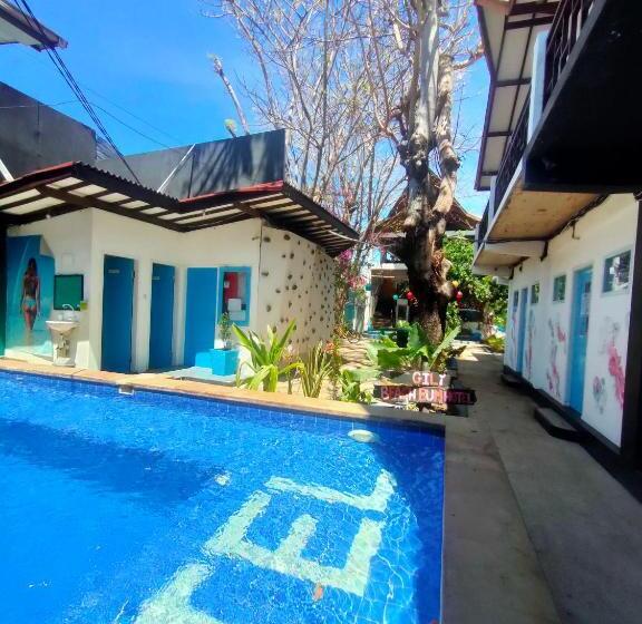 Cama em Quarto Compartilhado, Gili Beach Bum Hostel