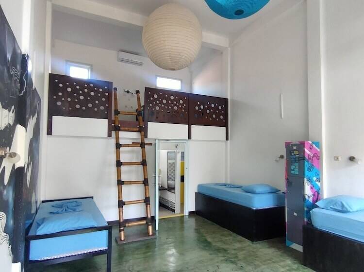Cama em Quarto Compartilhado, Gili Beach Bum Hostel