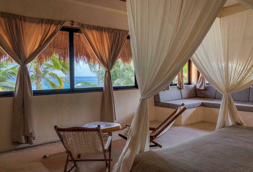 キングサイズベッドのスイートルーム, Diamante K   Inside Tulum National Park