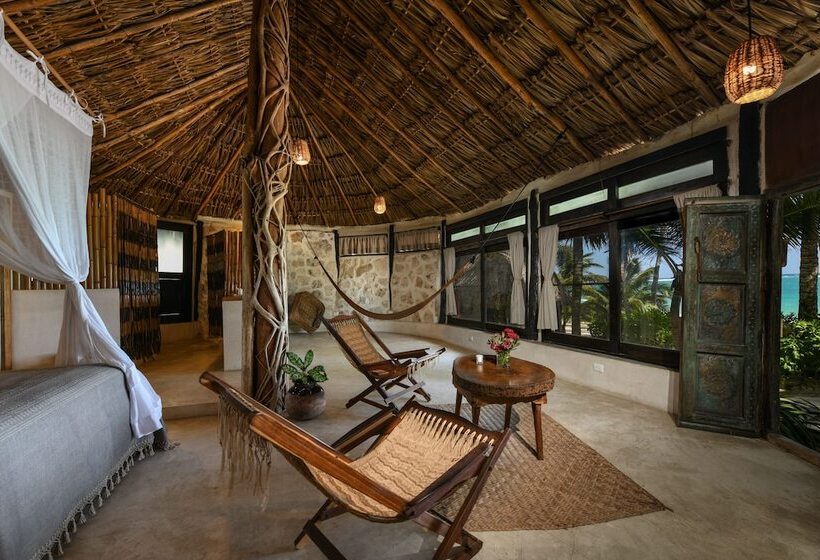 キングサイズベッドのスイートルーム, Diamante K   Inside Tulum National Park
