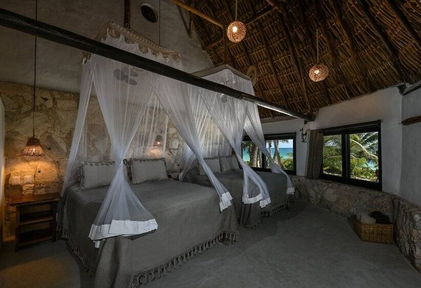 オーシャンビューのスタンダードバンガロー, Diamante K   Inside Tulum National Park