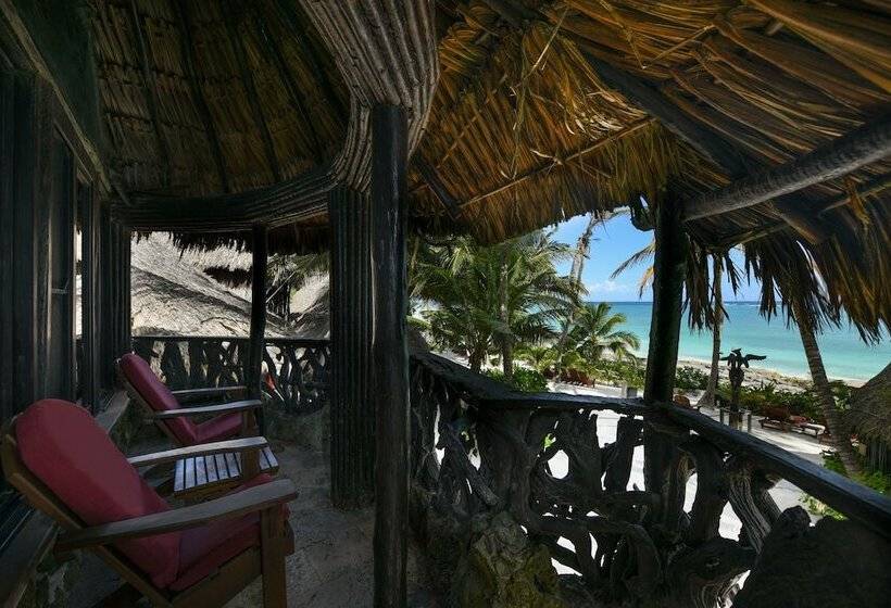 オーシャンビューのスタンダードバンガロー, Diamante K   Inside Tulum National Park