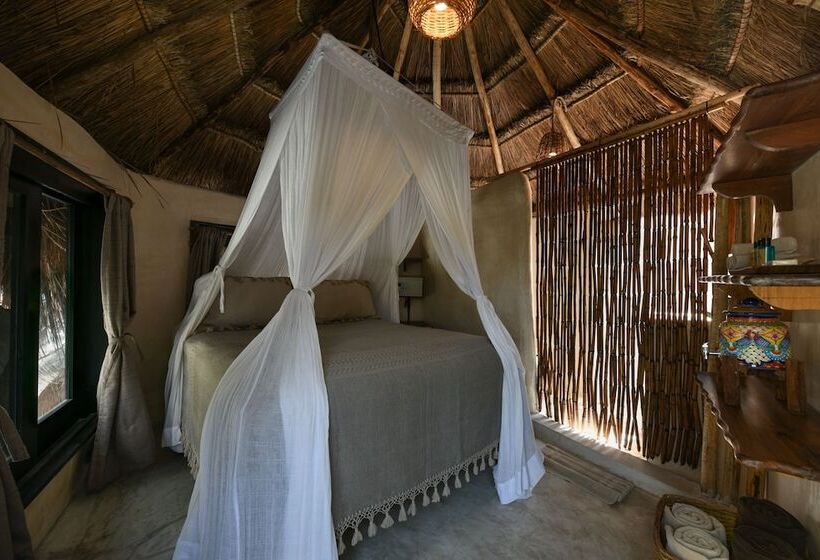 バンガロー・エコノミー, Diamante K   Inside Tulum National Park