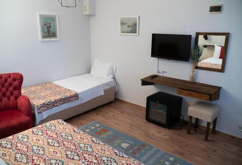 חדר סטנדרט נוף לגינה, Sarı Konak Butik Otel