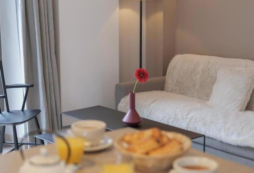 Апартаменты Дюплекс 1 Спальня, Le Génépy   Appart Hôtel De Charme