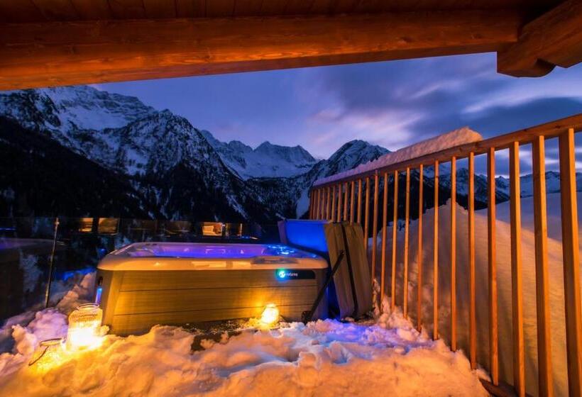 Люкс с гидромассажем, Chalet Al Foss