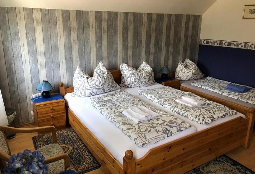 Номер Стандарт Четырехместный Совместный Санузел, Gasthaus Luggwirt