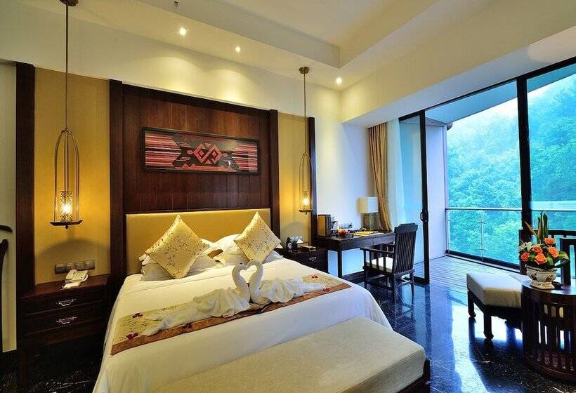 디럭스 룸, Harmona Resort & Spa Zhangjiajie