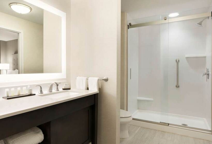 발코니가 있는 스위트, Embassy Suites By Hilton Greenville Downtown Riverplace