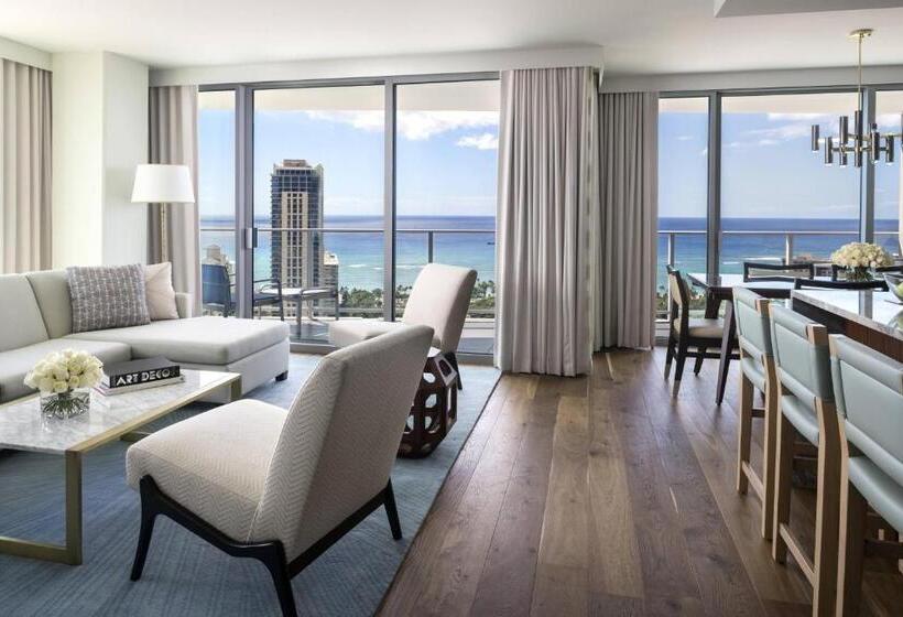 Люкс 3 Спальни, The Ritzcarlton Residences, Waikiki Beach