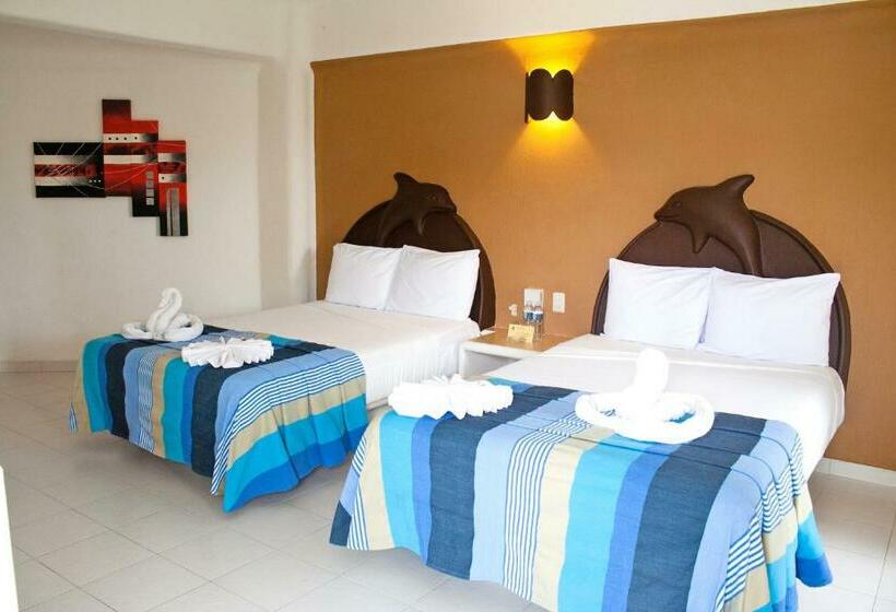 חדר סטנדרט שתי מיטות זוגיות, Bahia Huatulco