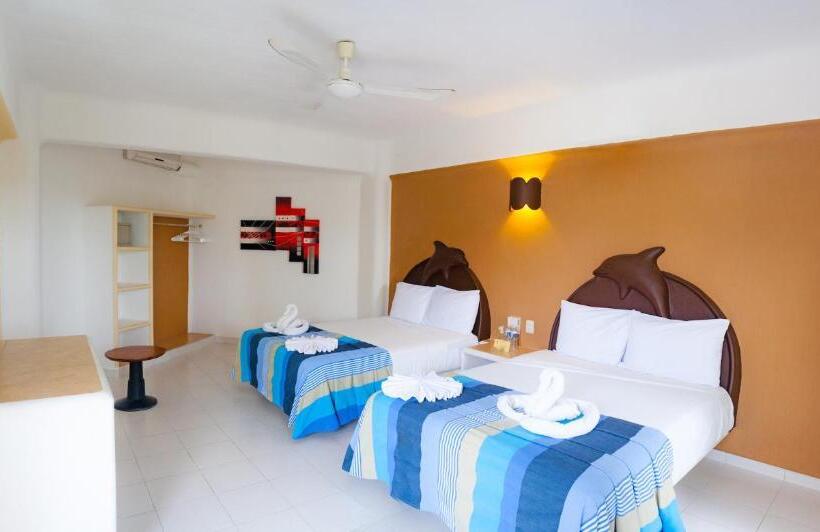 חדר סטנדרט שתי מיטות זוגיות, Bahia Huatulco