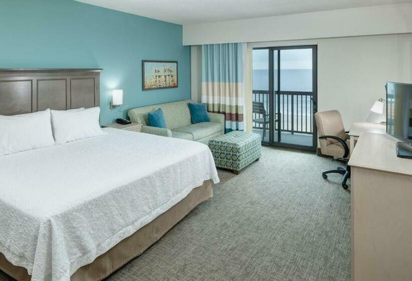 Номер Стандарт с Балконом, Hampton Inn & Suites Carolina Beach Oceanfront