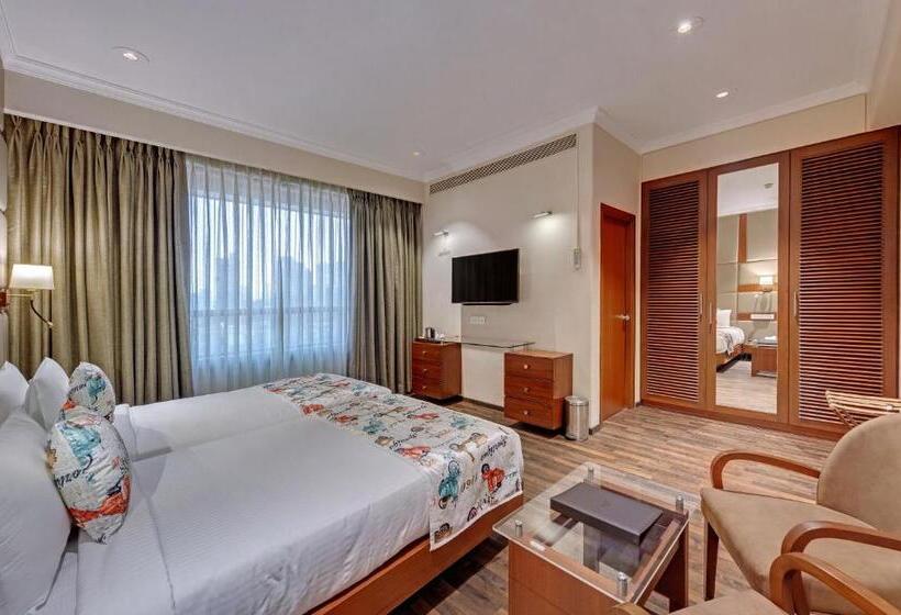 غرفة ديلوكس, Adiva Residency Beacon, Grant Road,mumbai