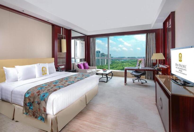 Номер Deluxe Кровать Кинг, Pan Pacific Ningbo