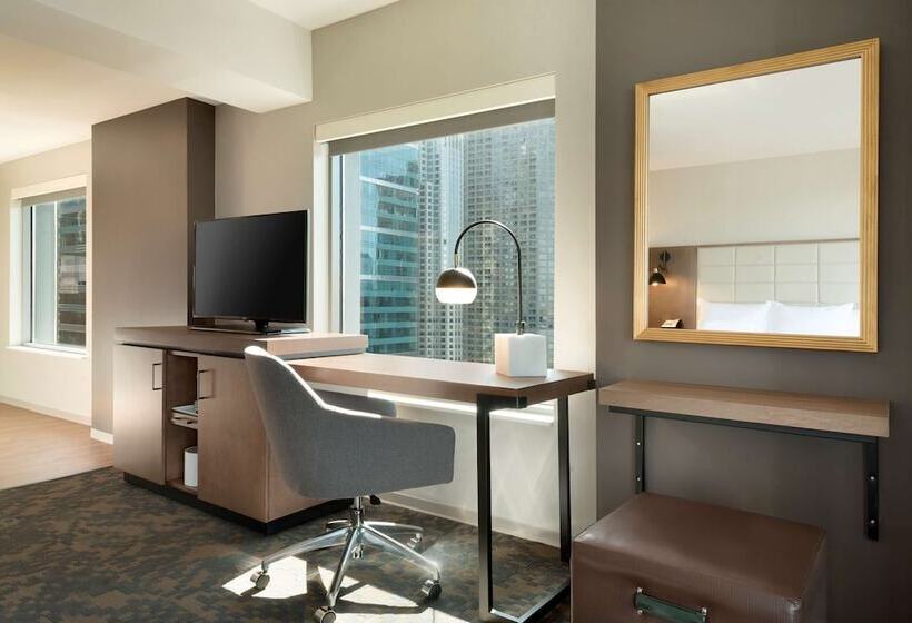 Quarto Standard 2 Camas Casal, Hampton Inn Chicago West Loop Fulton Market Area