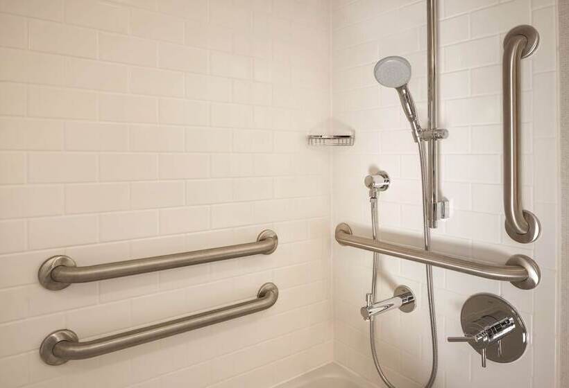 Quarto Standard Cama Casal para Deficientes, Hampton Inn Chicago West Loop Fulton Market Area