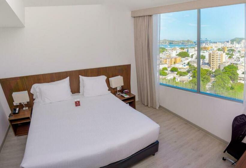 带大床的豪华间, Best Western Plus Santa Marta