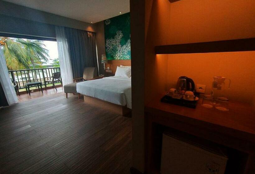 小型套房带海景, Manado Tateli Resort And Convention
