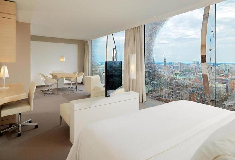 带大床的套房, The Westin Hamburg