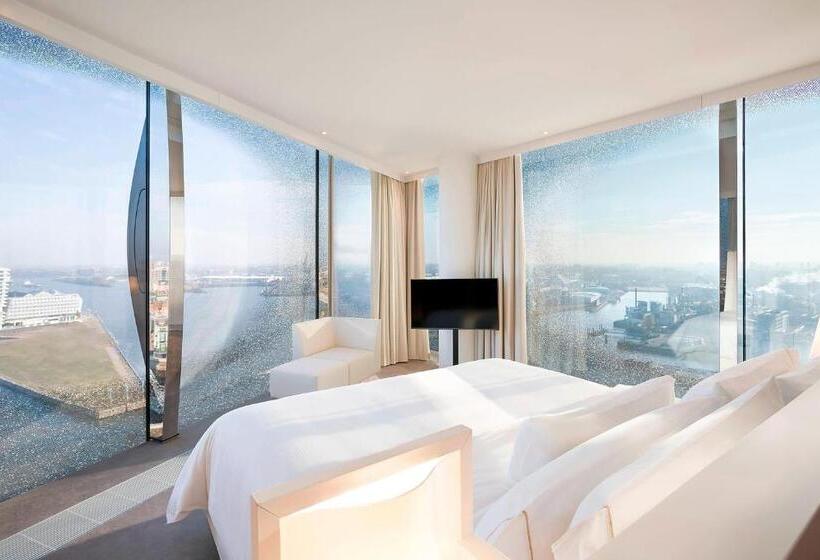 带大床的套房, The Westin Hamburg