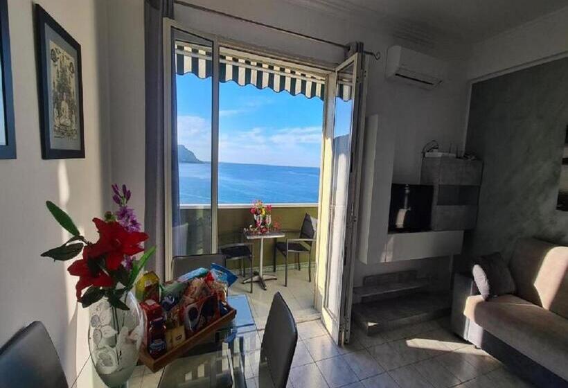1침실 수피리어 아파트 바다 전망, La Casa Del Mar Cefalù