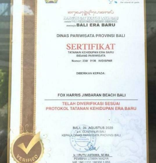 اتاق لوکس, Fox Hotel Jimbaran Beach