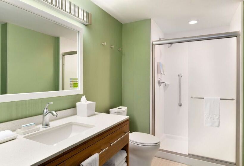 침실 2개 스위트, Home2 Suites By Hilton Hasbrouck Heights