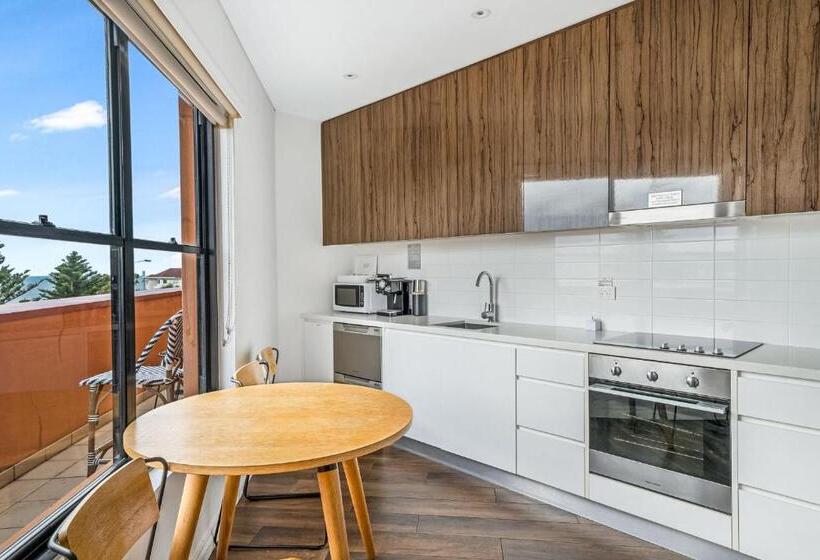 带2个卧室带海景的公寓, Bondi 38 Serviced Apartments