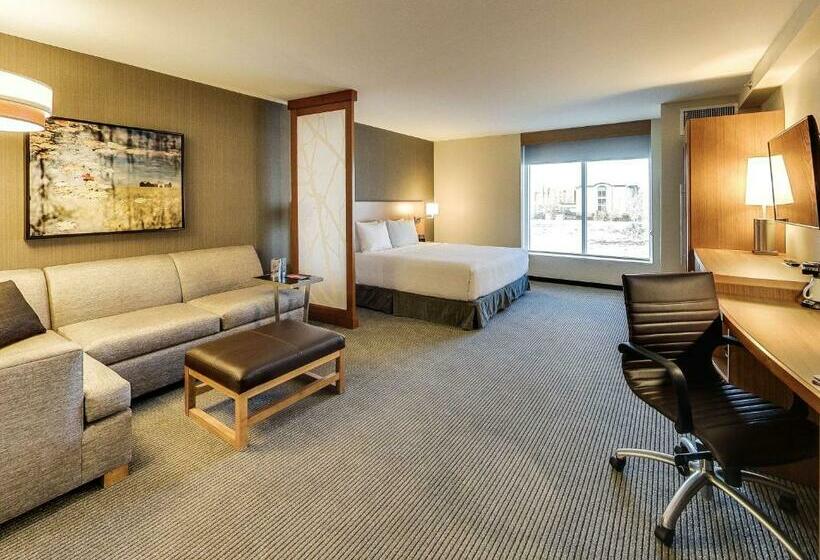 キングサイズベッドのスタンダードルーム, Hyatt Place Edmonton West