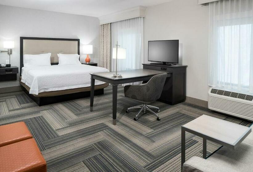 스탠다드 스튜디오 킹침대, Hampton Inn & Suites By Hilton Atlanta Perimeter Dunwoody