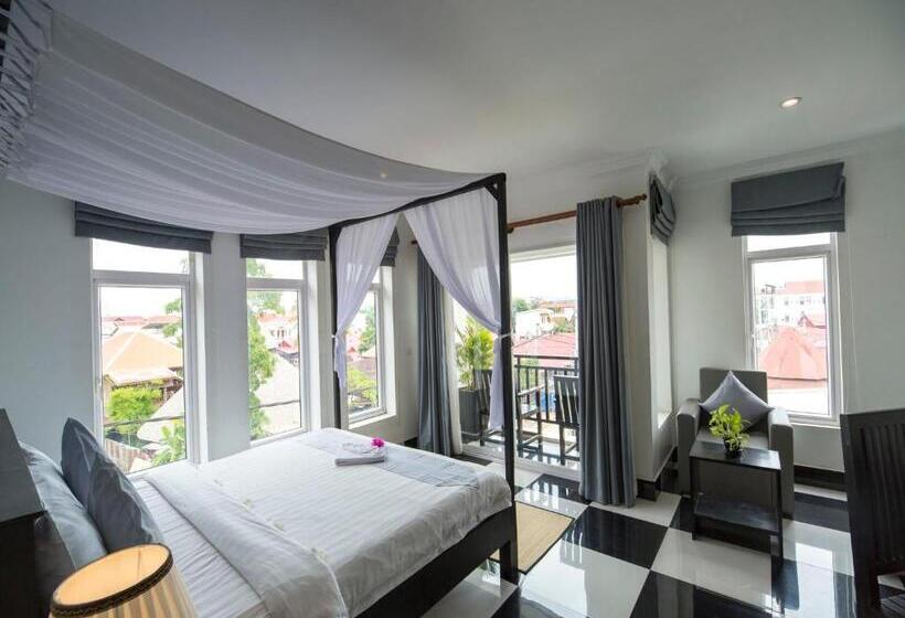 اتاق لوکس با چشم‌انداز شهر, Rithy Rine Angkor Residence