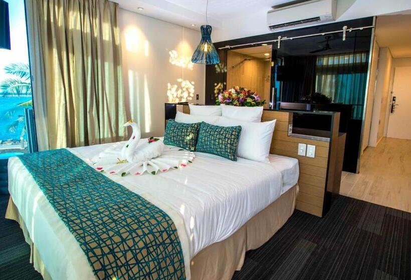 اتاق استاندارد با چشم‌انداز دریا, Taumeasina Island Resort