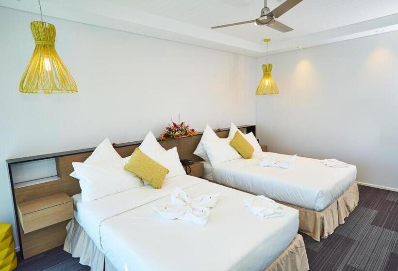 اتاق لوکس با چشم‌انداز دریا, Taumeasina Island Resort