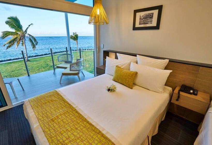 اتاق استاندارد با چشم‌انداز دریا, Taumeasina Island Resort