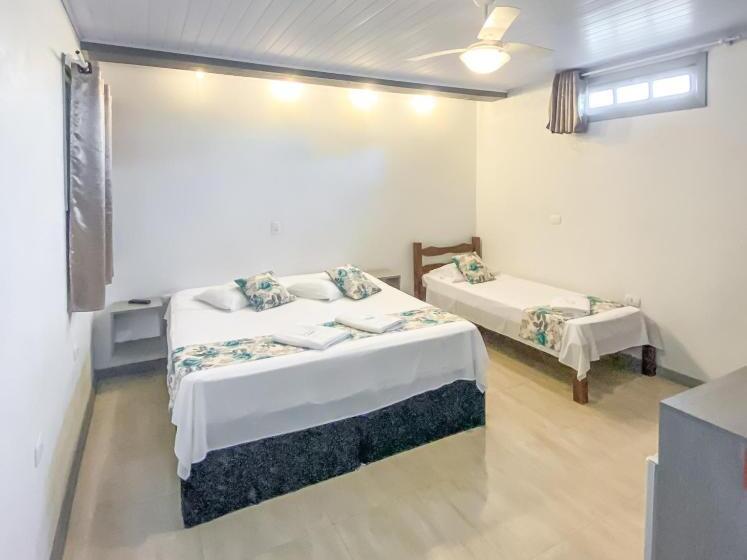 Quarto Triplo Superior, Voa Pousada Brisa