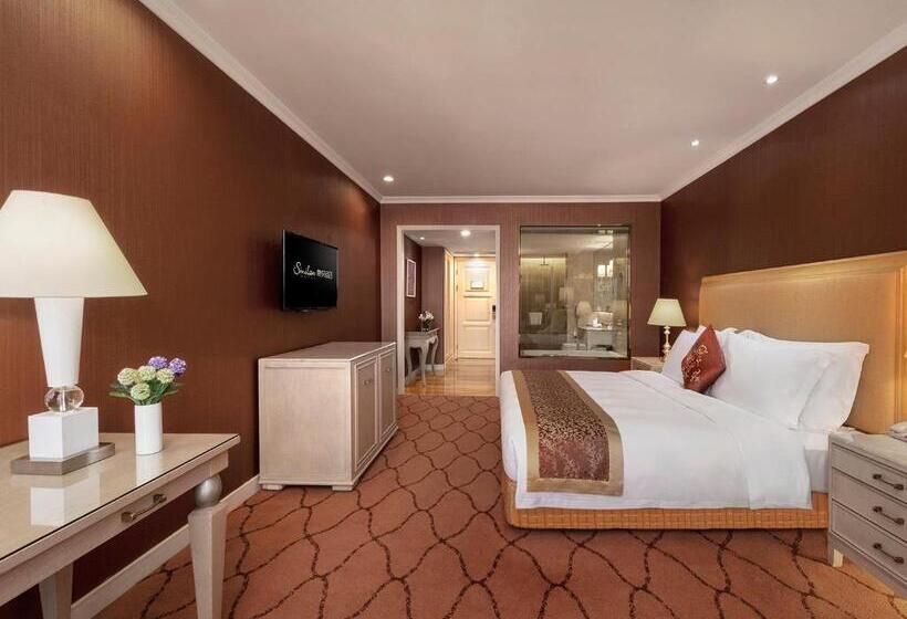 带大床的标准间, Similan Hotel Zhuhai Gongbei Port