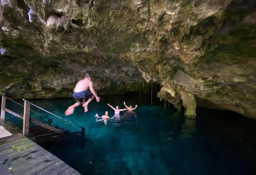 スタンダードルーム, Room In Lodge   Ecolush Couple Mayan Dome Cenote Bikes
