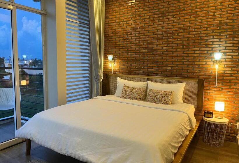اتاق استاندارد با بالکن, Cambodhi   Vegan Guesthouse