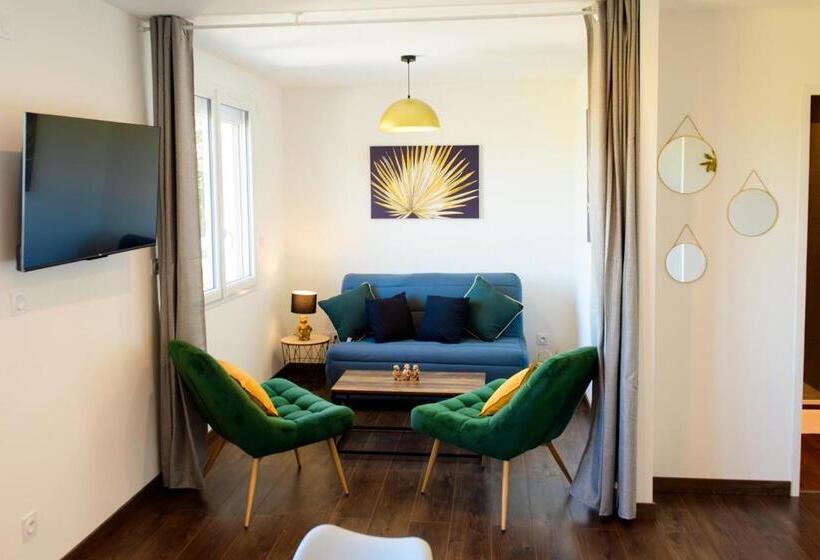 Апартаменты 1 Спальня, Le Forez Appartement 4 Pers Ou Studio 2 Pers