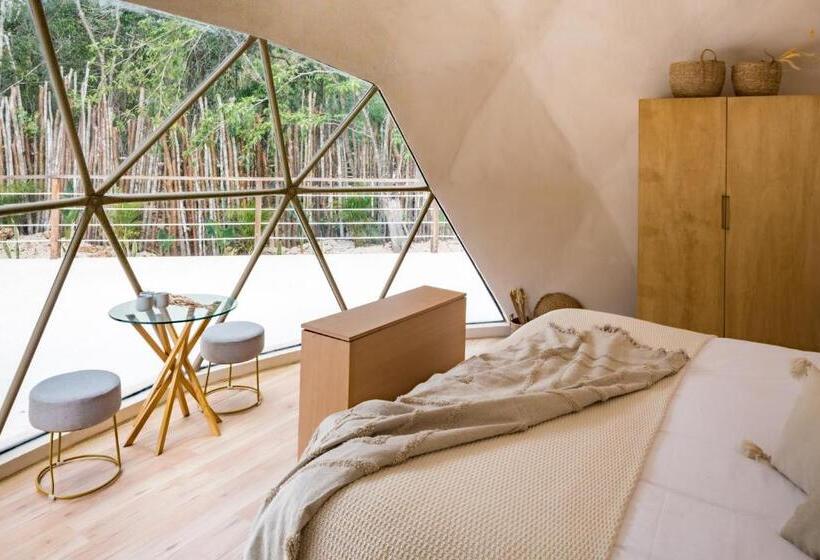 キングサイズベッドのデラックスルーム, Alma Maya Resort   Riviera Maya