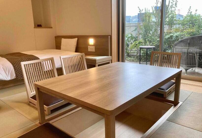 Quarto Quádruplo Deluxe, Dormy Inn Premium Ginza