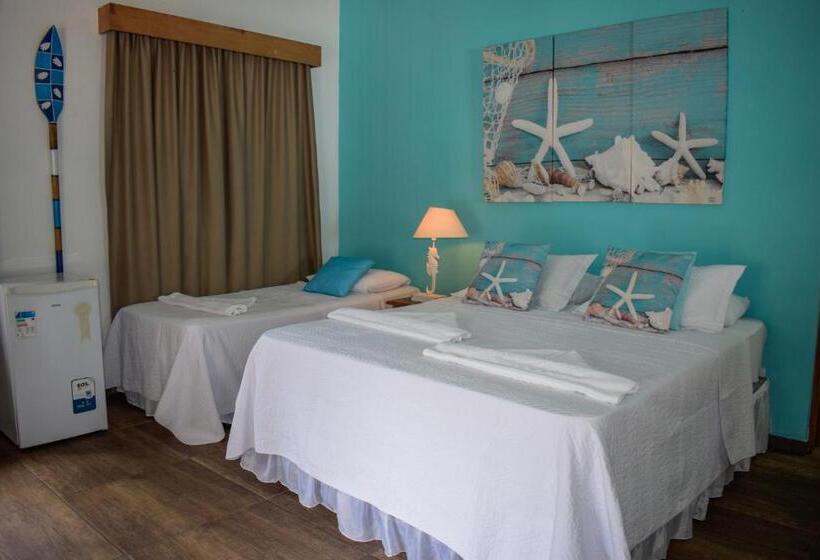 Четырехместный Номер Deluxe, Pousada Aloha Ubatuba