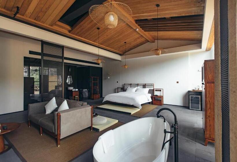 발코니 디럭스 룸, Zhangjiajie Song Boutique B & B   Zhangjiajie National Forest Park Wulingyuan