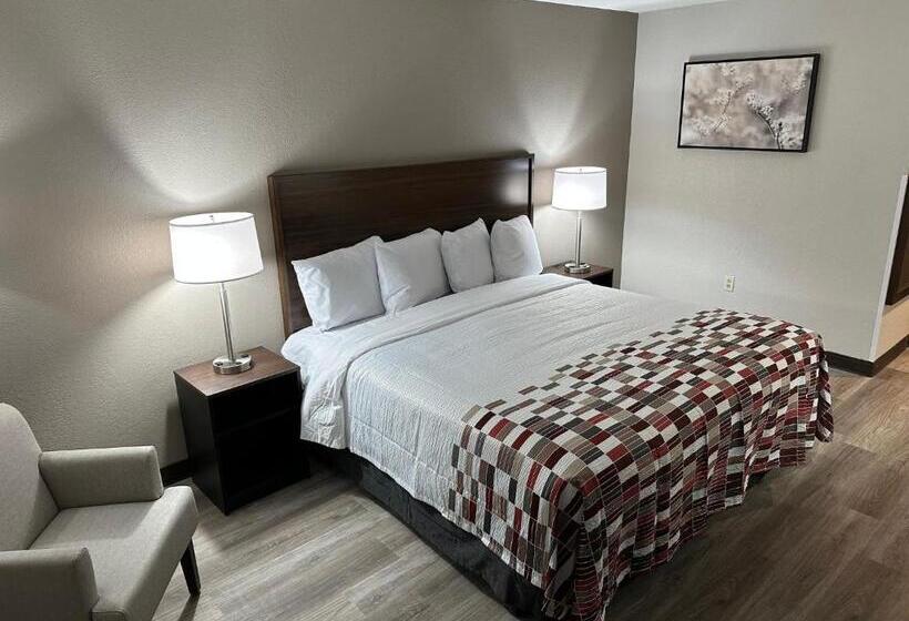 스탠다드 룸 킹사이즈 침대, Red Roof Inn Charleston   Dunbar