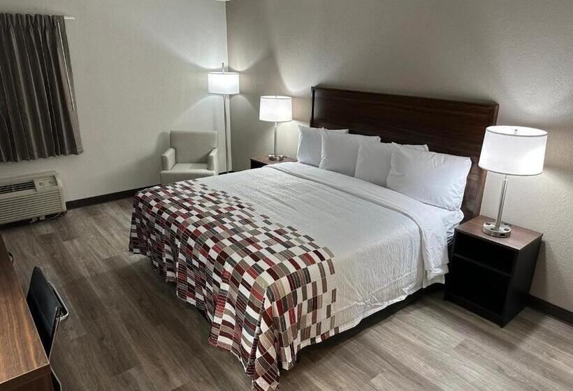 디럭스 룸 킹사이즈 침대, Red Roof Inn Charleston   Dunbar