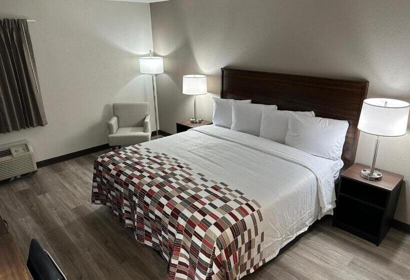 장애인을 위한 킹사이즈 침대 스탠다드 룸, Red Roof Inn Charleston   Dunbar