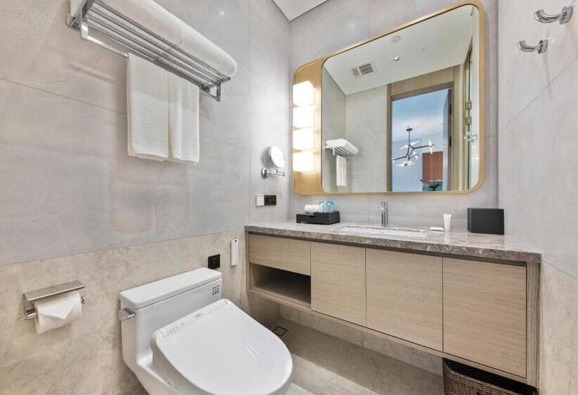 Люкс Повышенной Комфортности, Sha Zhi Ye Serviced Apartment Hotel   Houjie Wanda Plaza Liaoxia Subway Station