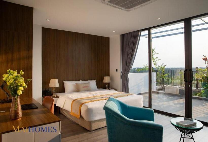 استودیو استاندارد با تراس, Maihomes Hotel Vĩnh Yên Vĩnh Phúc