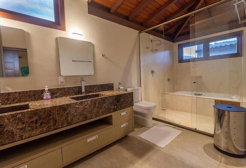 סוויטה עם מרפסת, Villa Beijupirá Guesthouse